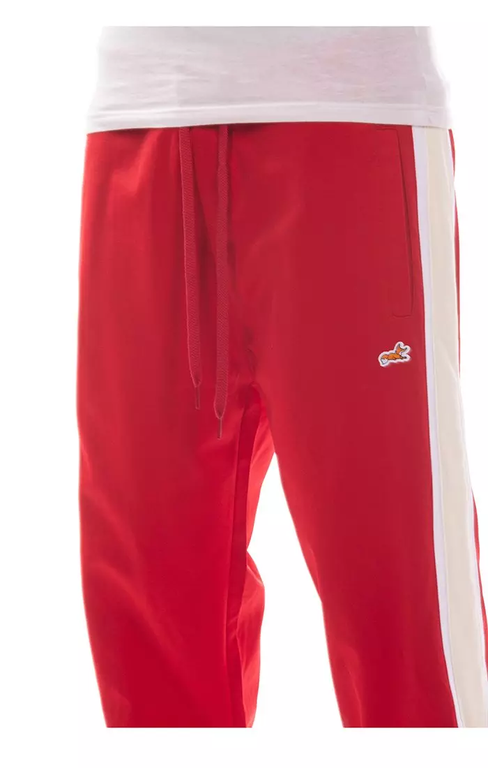 AKOO Men's Slick Tracks Pants - RED