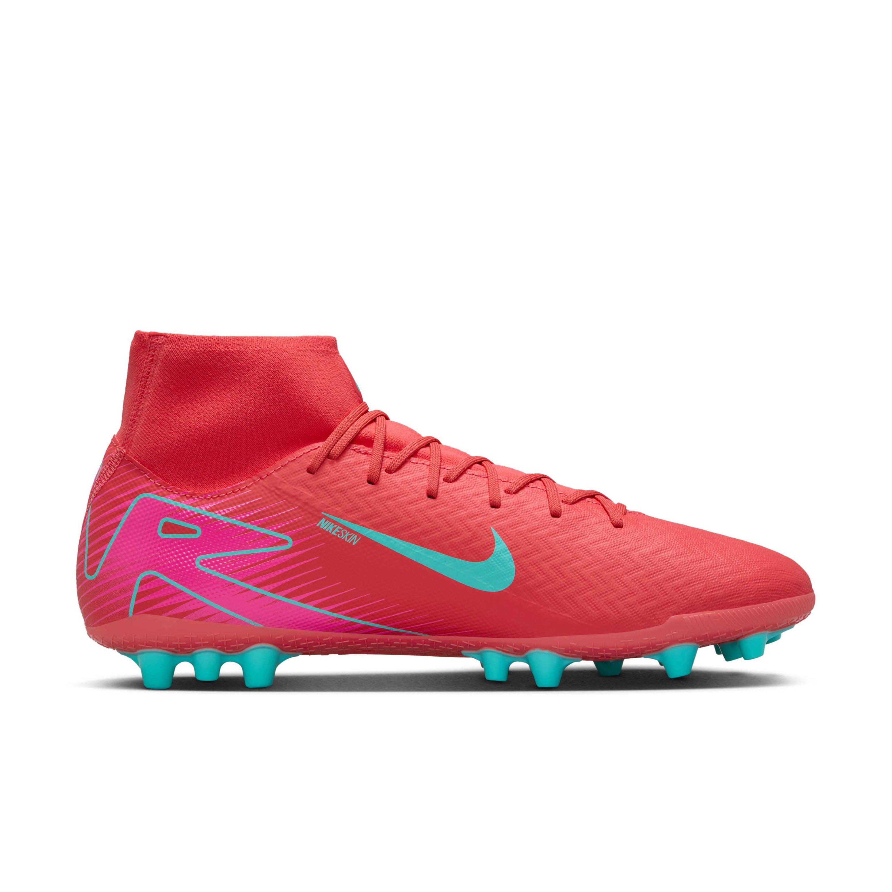 Nike Mercurial Superfly 10 Academy AG "Ember Glow/Aurora Green" Men's Soccer Cleat - EMBER/GREEN Thumbnail View 1