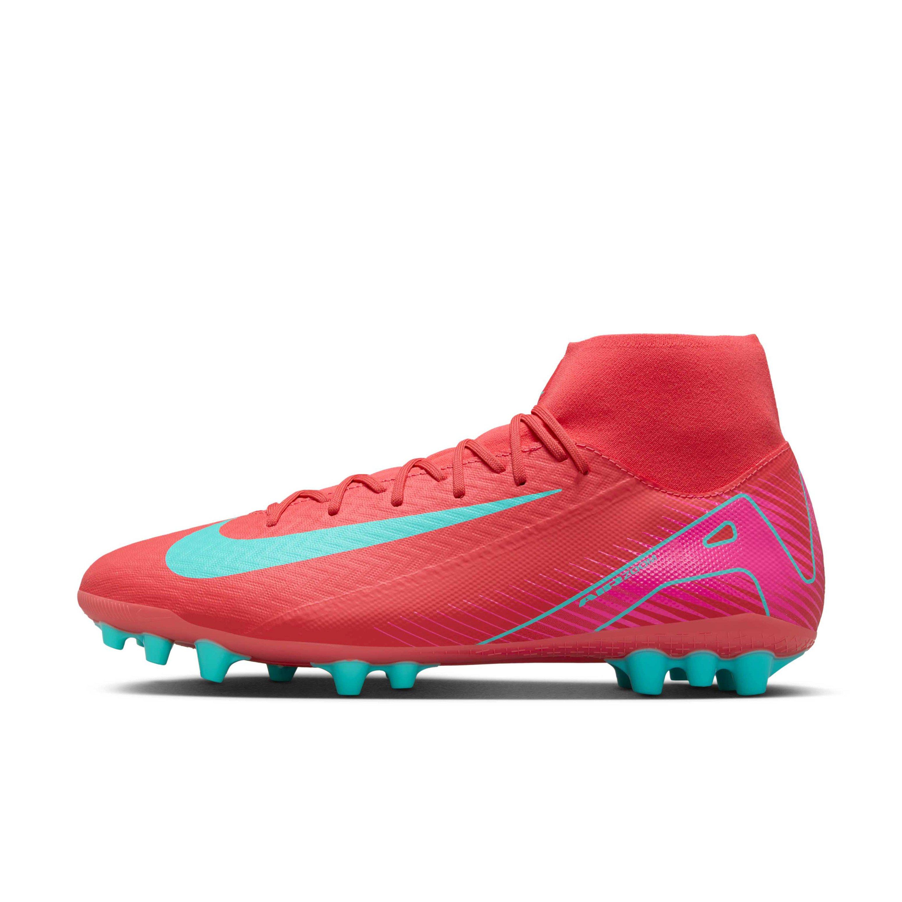 Nike Mercurial Superfly 10 Academy AG "Ember Glow/Aurora Green" Men's Soccer Cleat - EMBER/GREEN Thumbnail View 2
