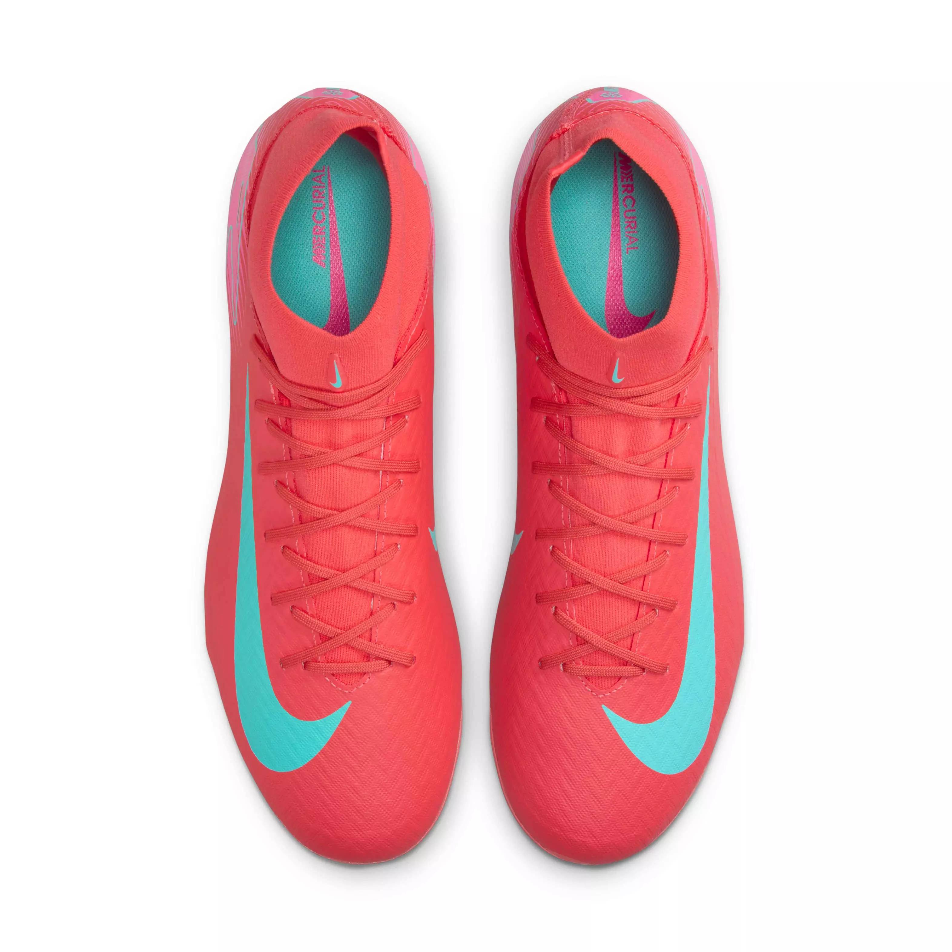 Nike Mercurial Superfly 10 Academy AG "Ember Glow/Aurora Green" Men's Soccer Cleat - EMBER/GREEN