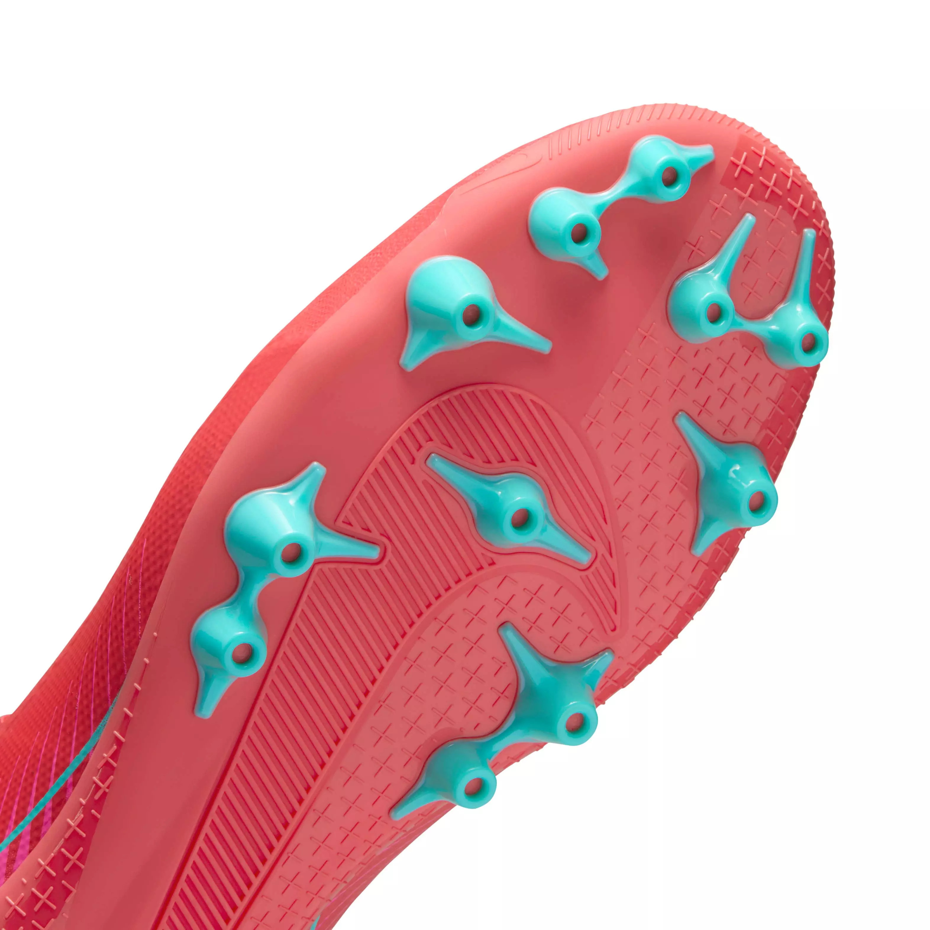 Nike Mercurial Superfly 10 Academy AG "Ember Glow/Aurora Green" Men's Soccer Cleat - EMBER/GREEN