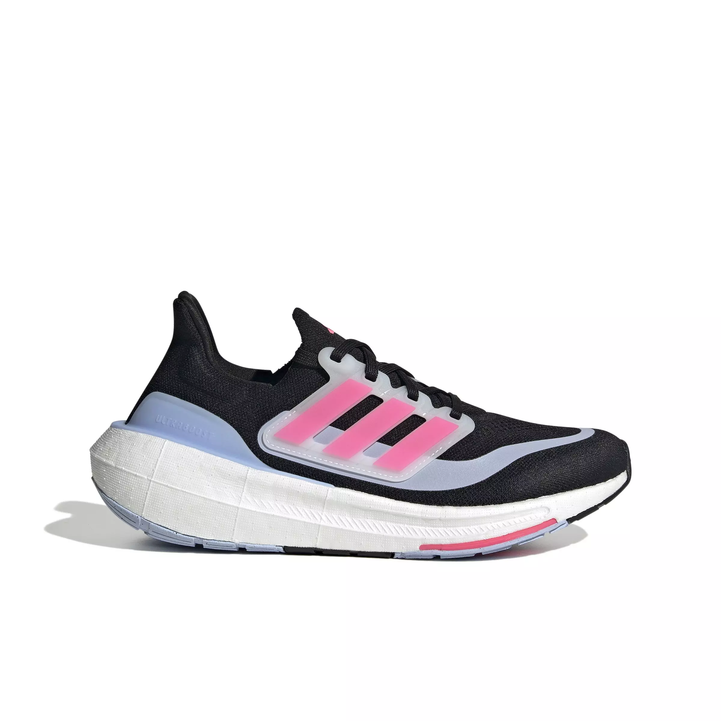 adidas Ultraboost Light "Core Black/Lucid Pink/Blue Dawn" Women's Running Shoe - BLACK/PINK/BLUE