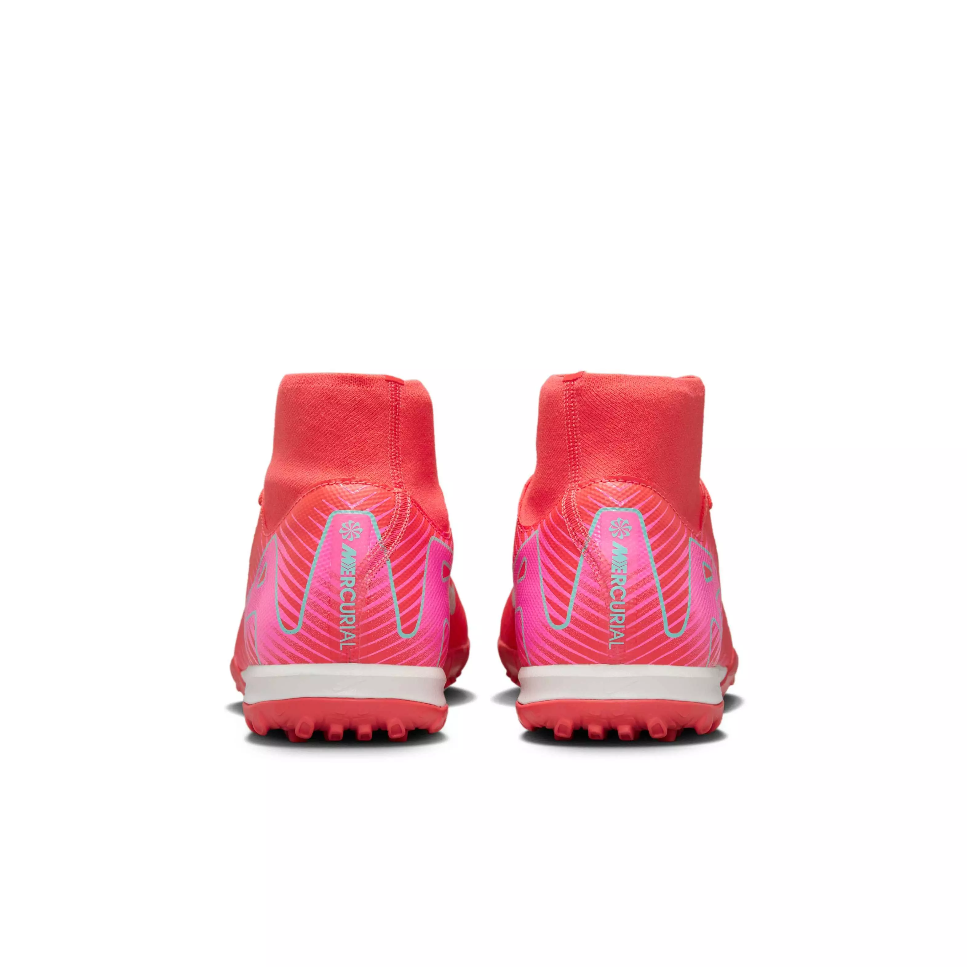 Nike Mercurial Superfly 10 Academy Turf "Ember Glow/Aurora Green" Men's Soccer Shoe - EMBER/GREEN