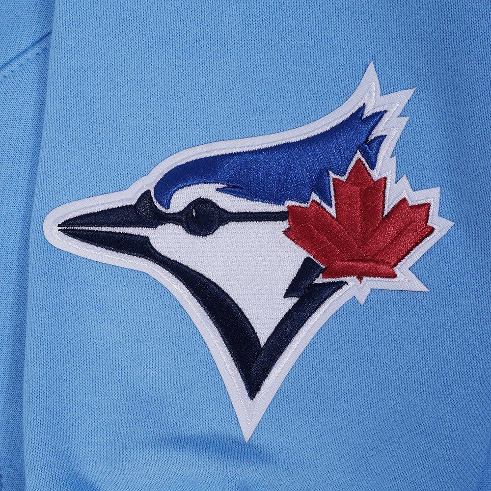 Pro Standard Men's MLB Toronto Blue Jays Wingspan Drop Should Fleece PO Hoodie - Blue - BLUE