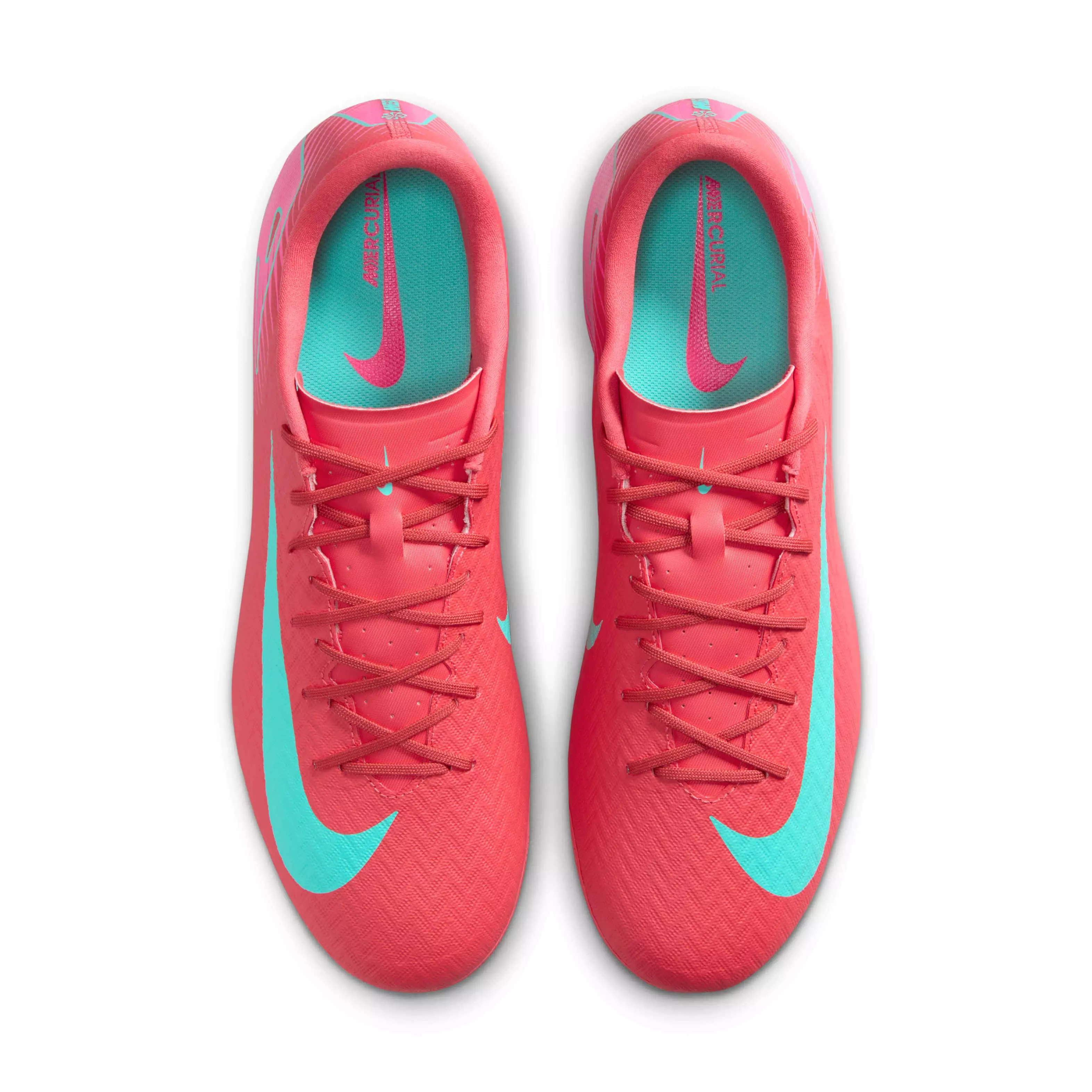 Nike Mercurial Vapor 16 Academy AG "Ember Glow/Aurora Green" Men's Soccer Cleat - EMBER/GREEN