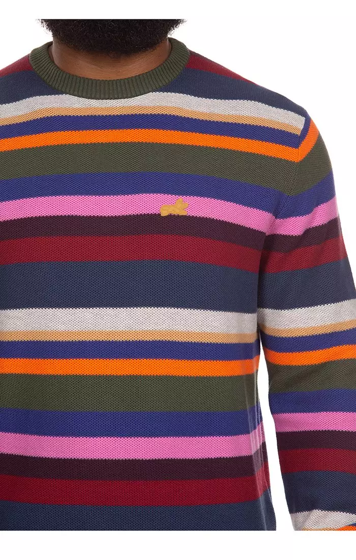 AKOO Men's Theo Sweater - MULTI-COLOR
