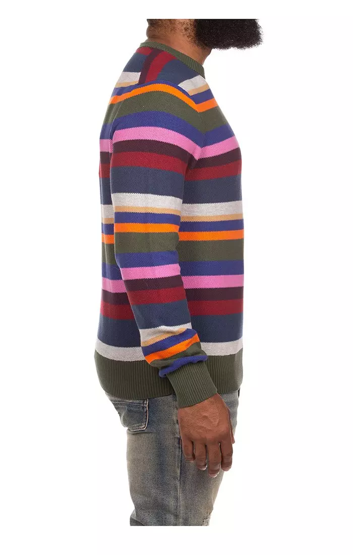 AKOO Men's Theo Sweater - MULTI-COLOR