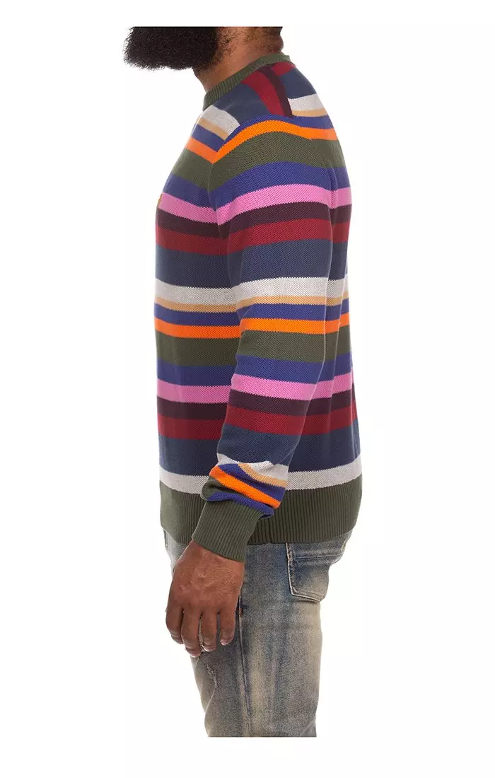 AKOO Men's Theo Sweater - MULTI-COLOR