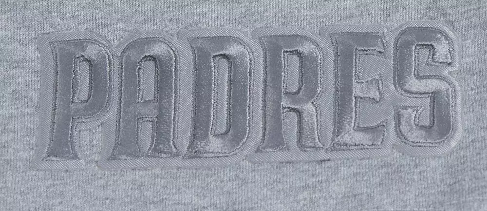 Pro Standard Men's MLB San Diego Padres Neutral Drop Shoulder Pullover Hoodie - Dk Grey - DK GREY