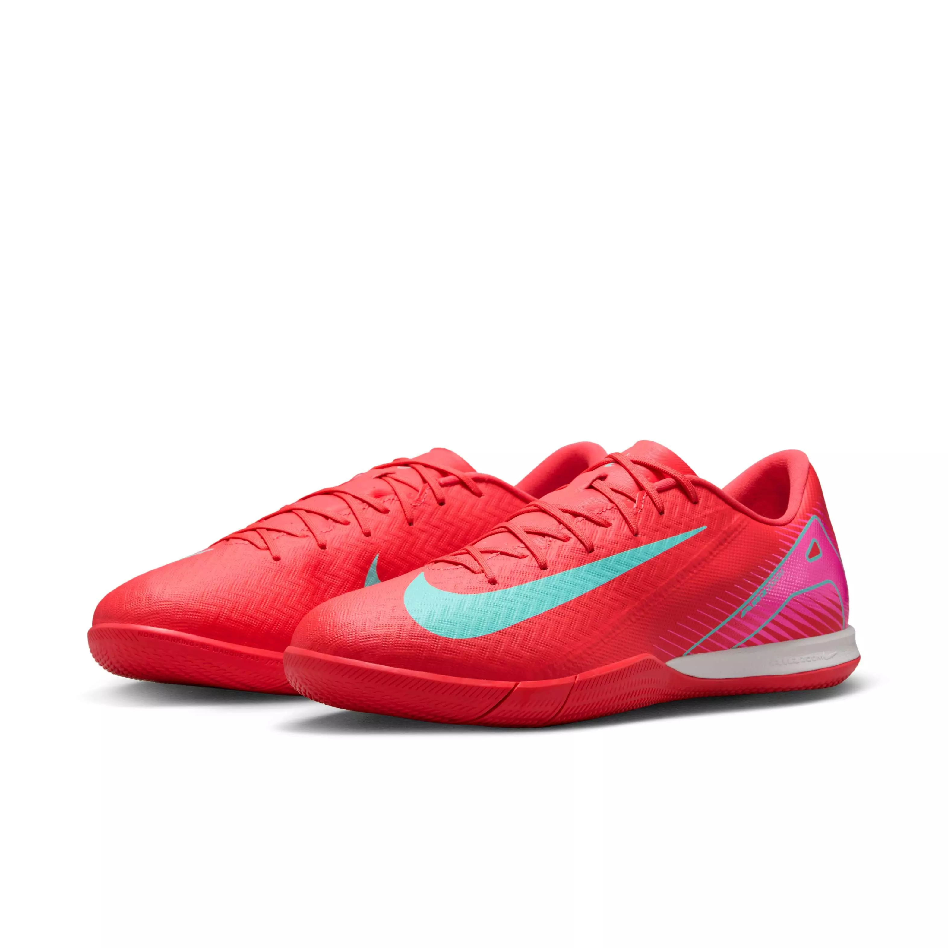 Nike Mercurial Vapor 16 Academy IC "Ember Glow/Aurora Green" Men's Soccer Shoe - EMBER/GREEN