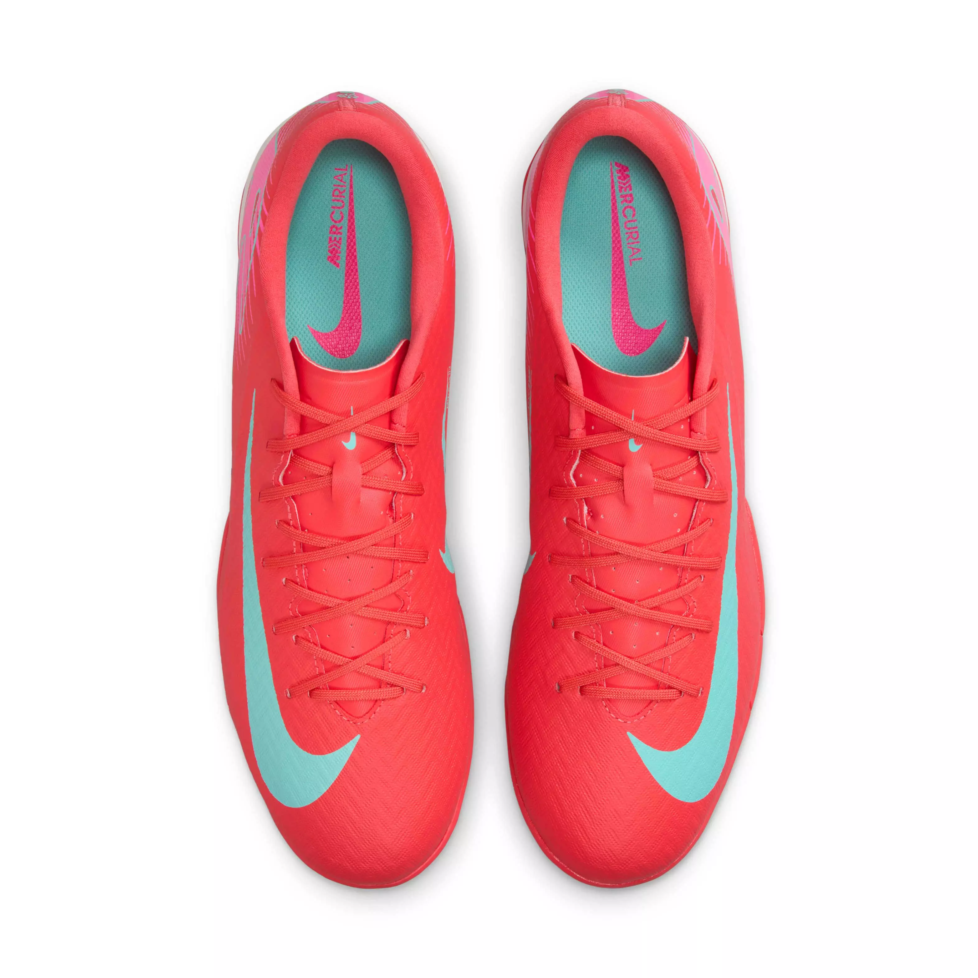 Nike Mercurial Vapor 16 Academy IC "Ember Glow/Aurora Green" Men's Soccer Shoe - EMBER/GREEN