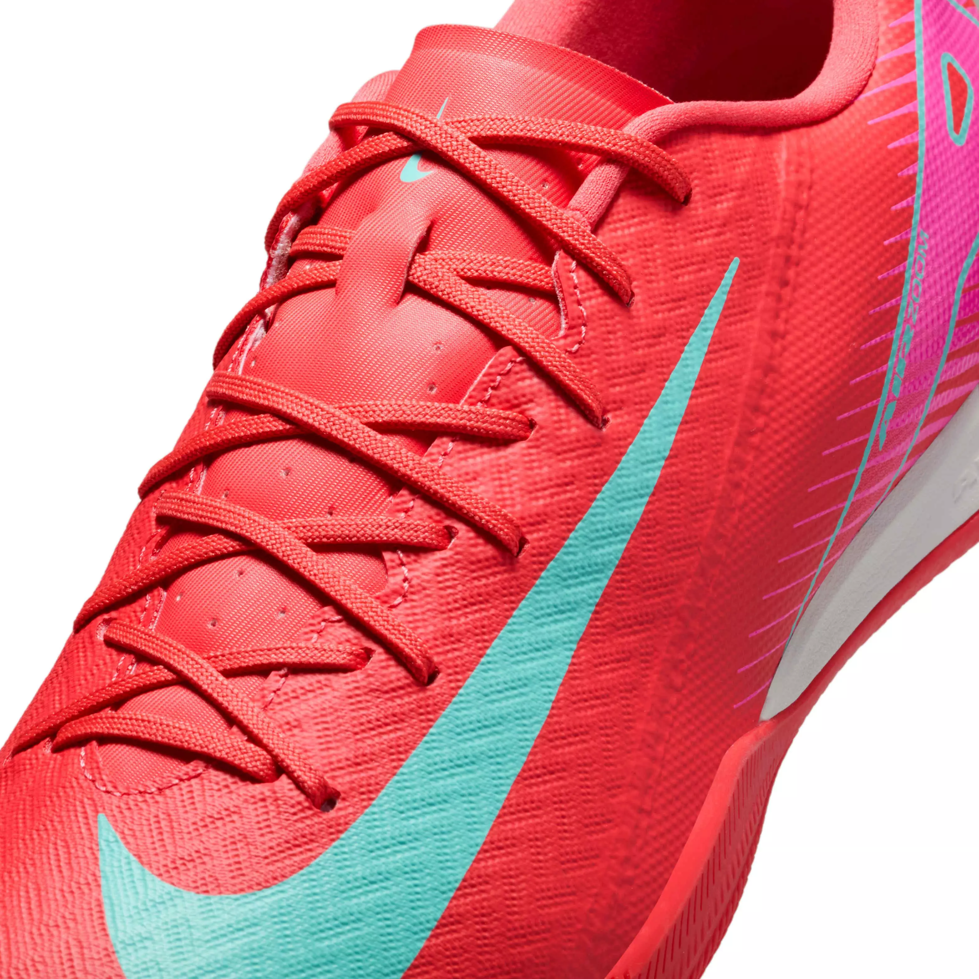 Nike Mercurial Vapor 16 Academy IC "Ember Glow/Aurora Green" Men's Soccer Shoe - EMBER/GREEN
