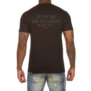 AKOO Men's Look Short Sleeve Knit T-Shirt