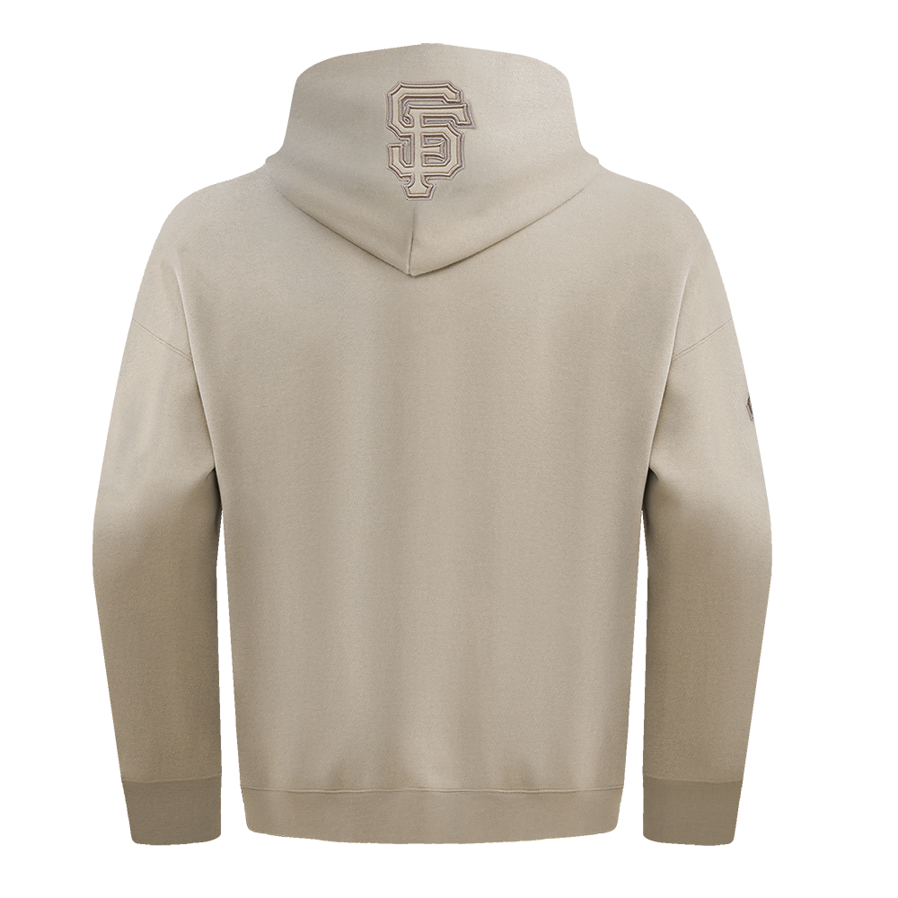 Pro Standard Men's MLB San Francisco Giants Neutral Drop Shoulder Pullover Hoodie - Taupe - TAUPE