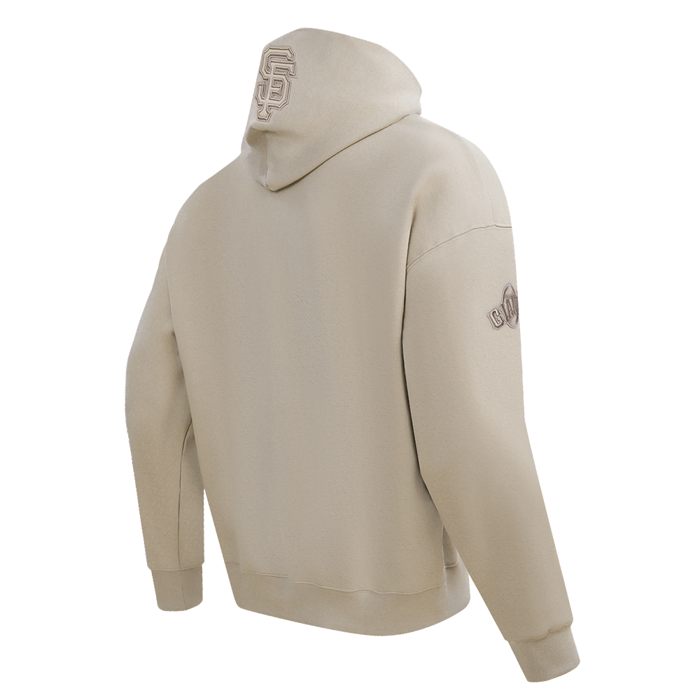 Pro Standard Men's MLB San Francisco Giants Neutral Drop Shoulder Pullover Hoodie - Taupe - TAUPE