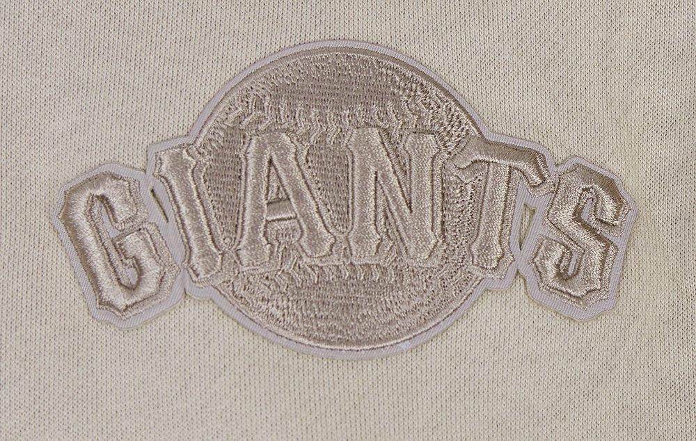 Pro Standard Men's MLB San Francisco Giants Neutral Drop Shoulder Pullover Hoodie - Taupe - TAUPE