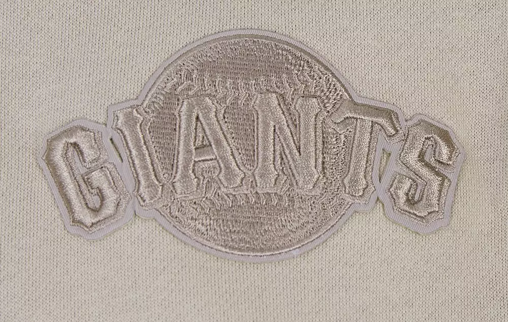 Pro Standard Men's MLB San Francisco Giants Neutral Drop Shoulder Pullover Hoodie - Taupe - TAUPE
