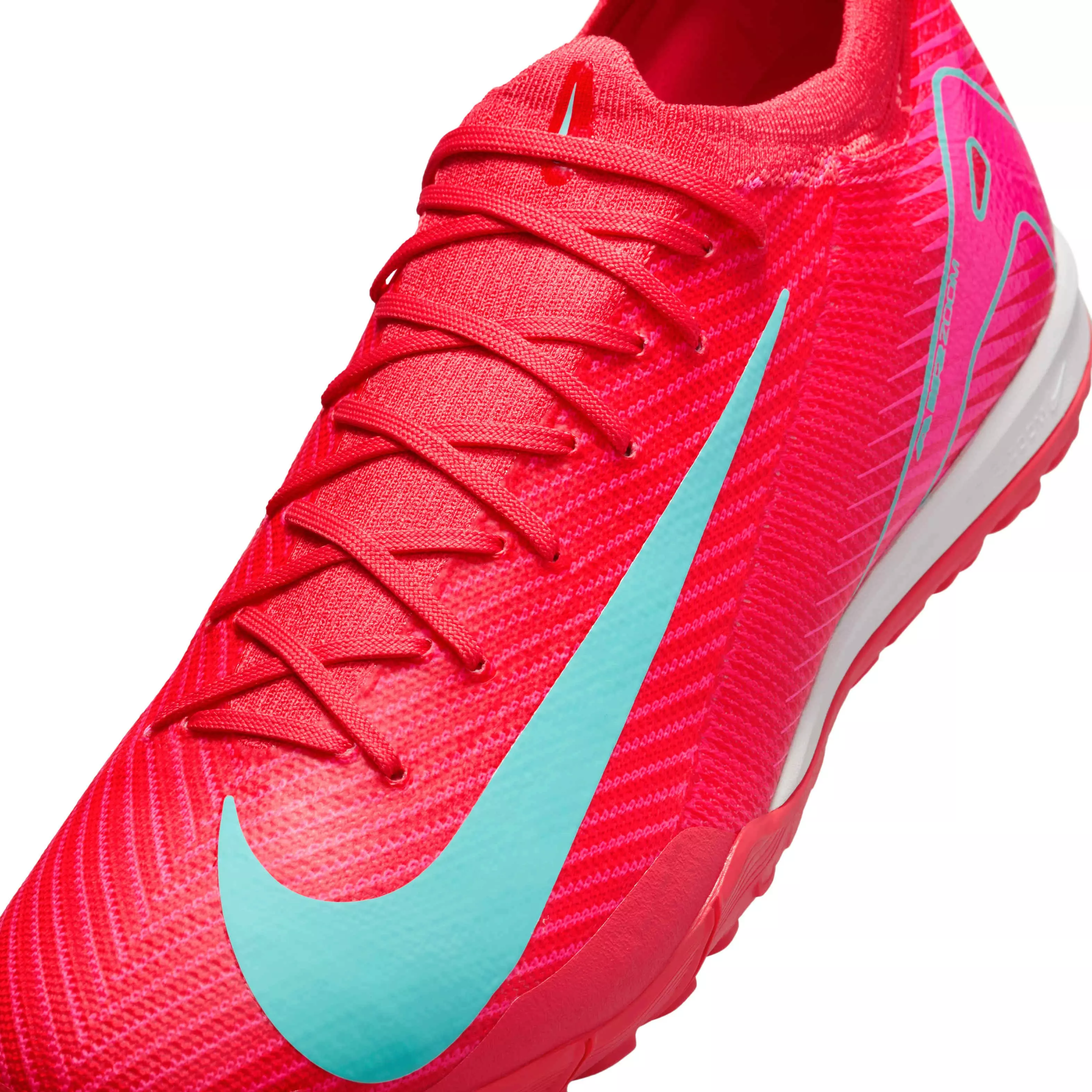 Nike Mercurial Vapor 16 Pro Turf "Ember Glow/Aurora Green" Men's Soccer Shoe - EMBER/GREEN
