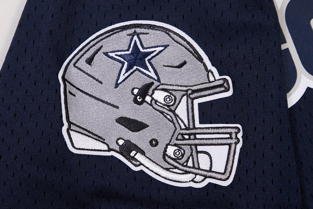 Pro Standard Men's NFL Dallas Cowboys Logo Classic Mesh Button Down Jersey - Navy - NAVY