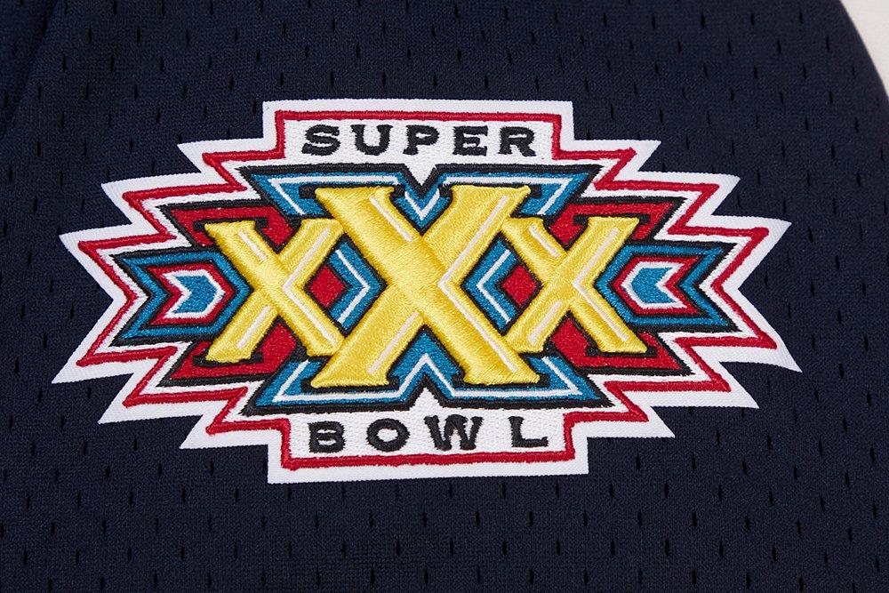 Pro Standard Men's NFL Dallas Cowboys Logo Classic Mesh Button Down Jersey - Navy - NAVY