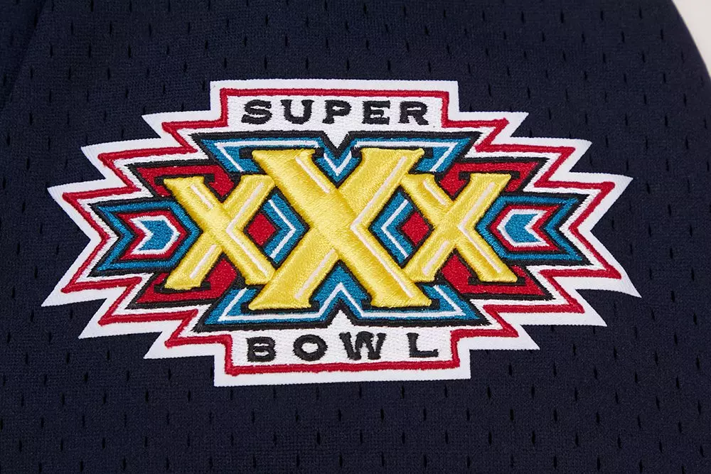Pro Standard Men's NFL Dallas Cowboys Logo Classic Mesh Button Down Jersey - Navy - NAVY