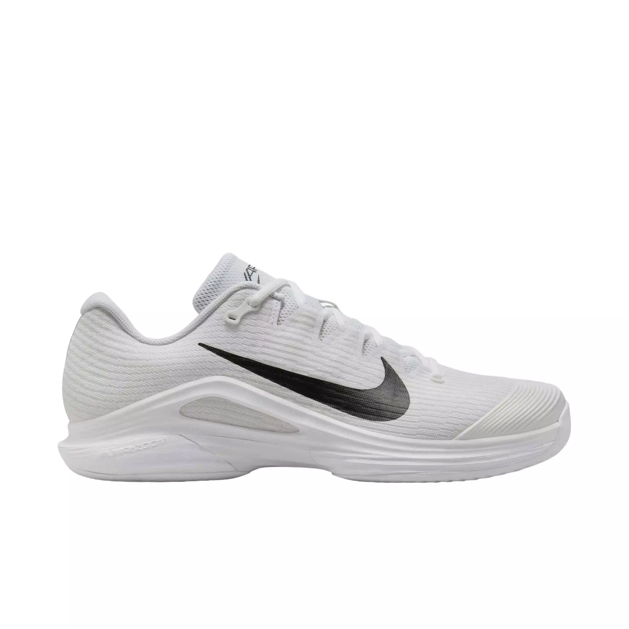 Nike Vapor 12 "White/Black/Summit White" Men's HC Tennis Shoe - WHITE/BLACK/WHITE