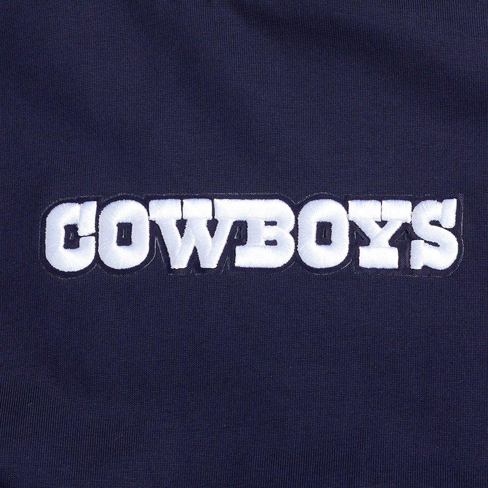 Pro Standard Men's NFL Dallas Cowboys Wingspan Drop Should Long Sleeve Tee - Navy - NAVY