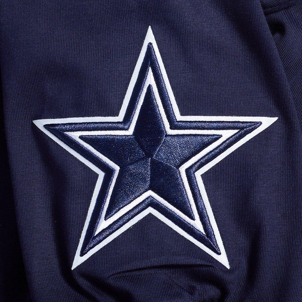 Pro Standard Men's NFL Dallas Cowboys Wingspan Drop Should Long Sleeve Tee - Navy - NAVY