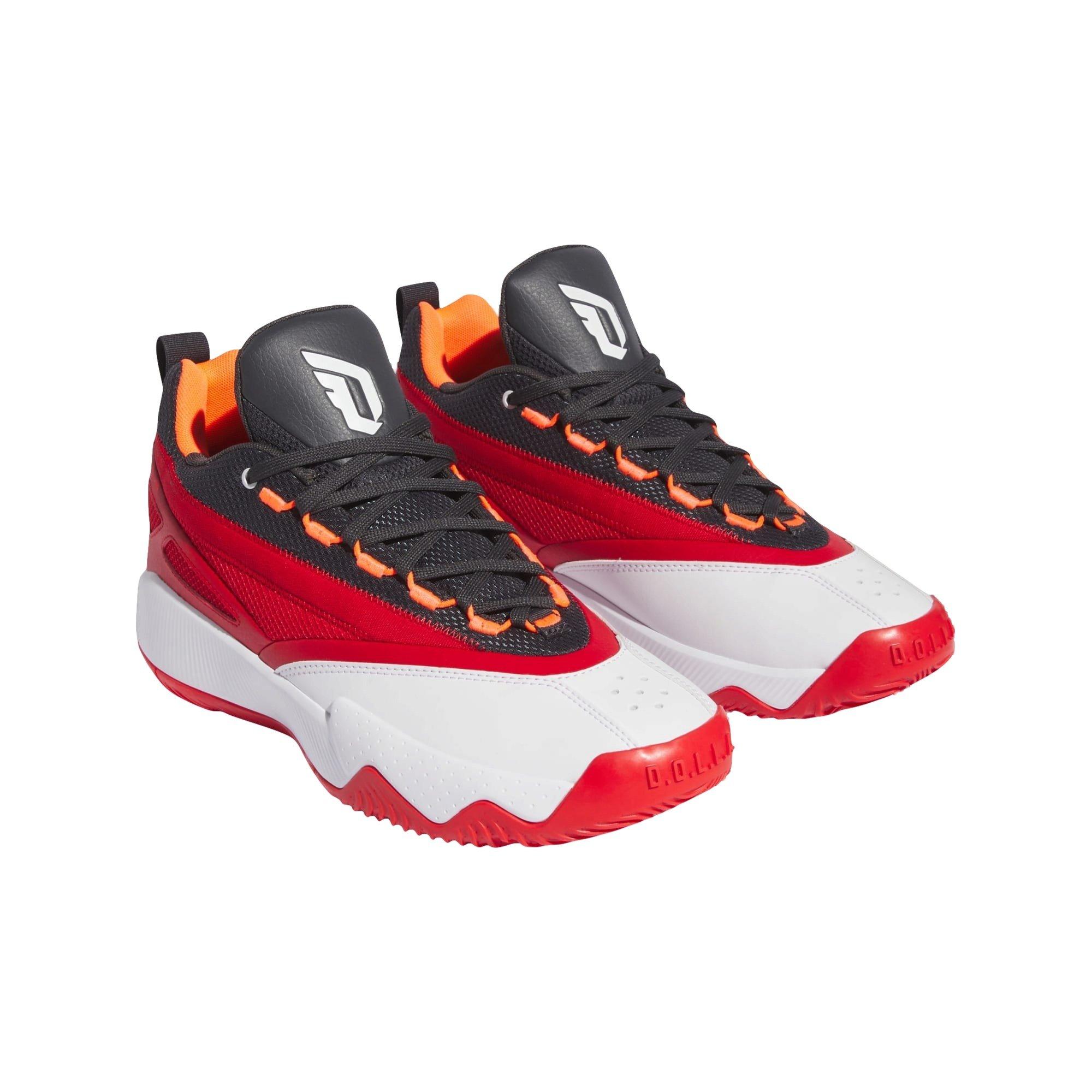 adidas Dame Certified 2.0 "Better Scarlet/Ftwr White/Carbon" Unisex Basketball Shoe - SCARLET/WHITE/CARBON Thumbnail View 3