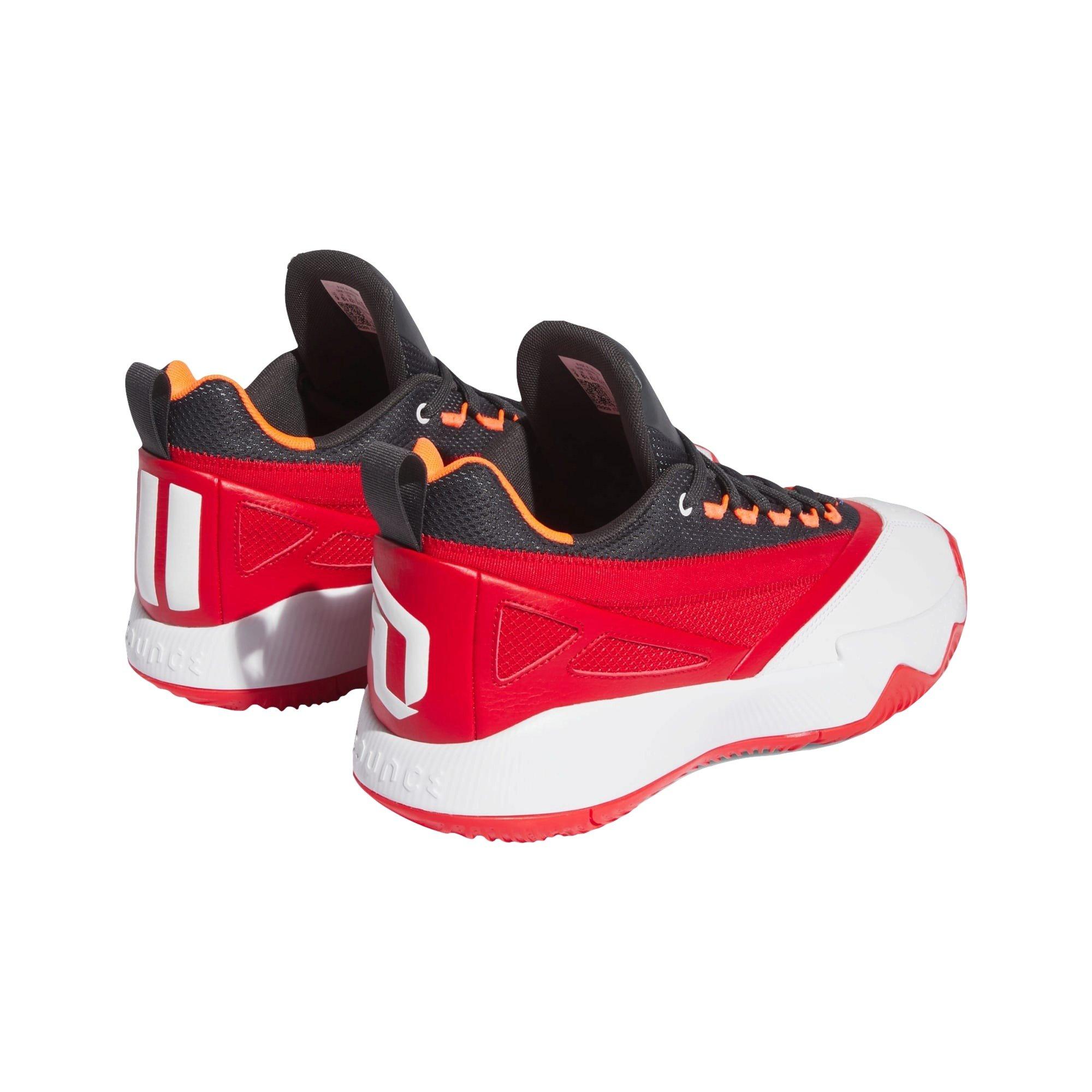 adidas Dame Certified 2.0 "Better Scarlet/Ftwr White/Carbon" Unisex Basketball Shoe - SCARLET/WHITE/CARBON Thumbnail View 4