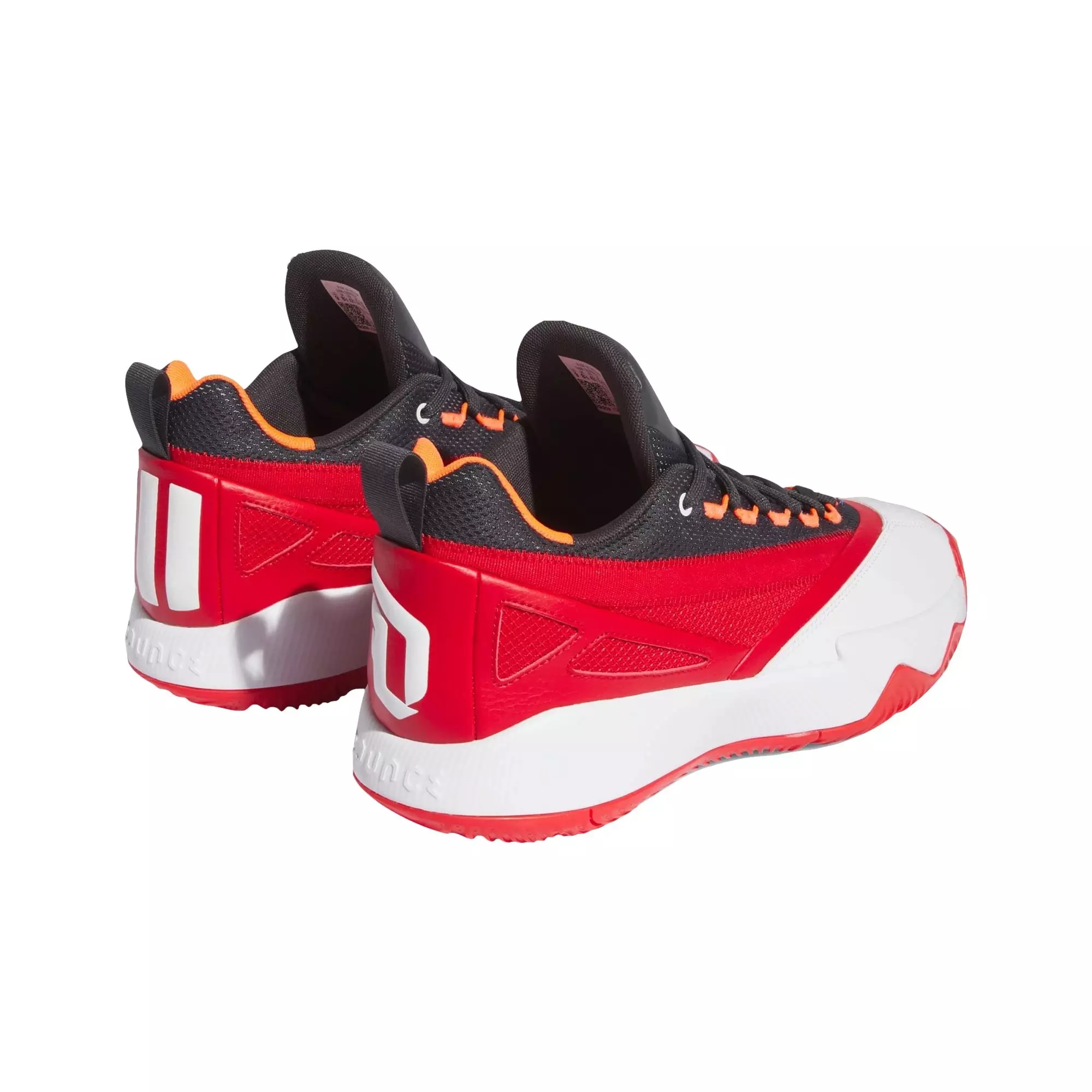 adidas Dame Certified 2.0 "Better Scarlet/Ftwr White/Carbon" Unisex Basketball Shoe - SCARLET/WHITE/CARBON