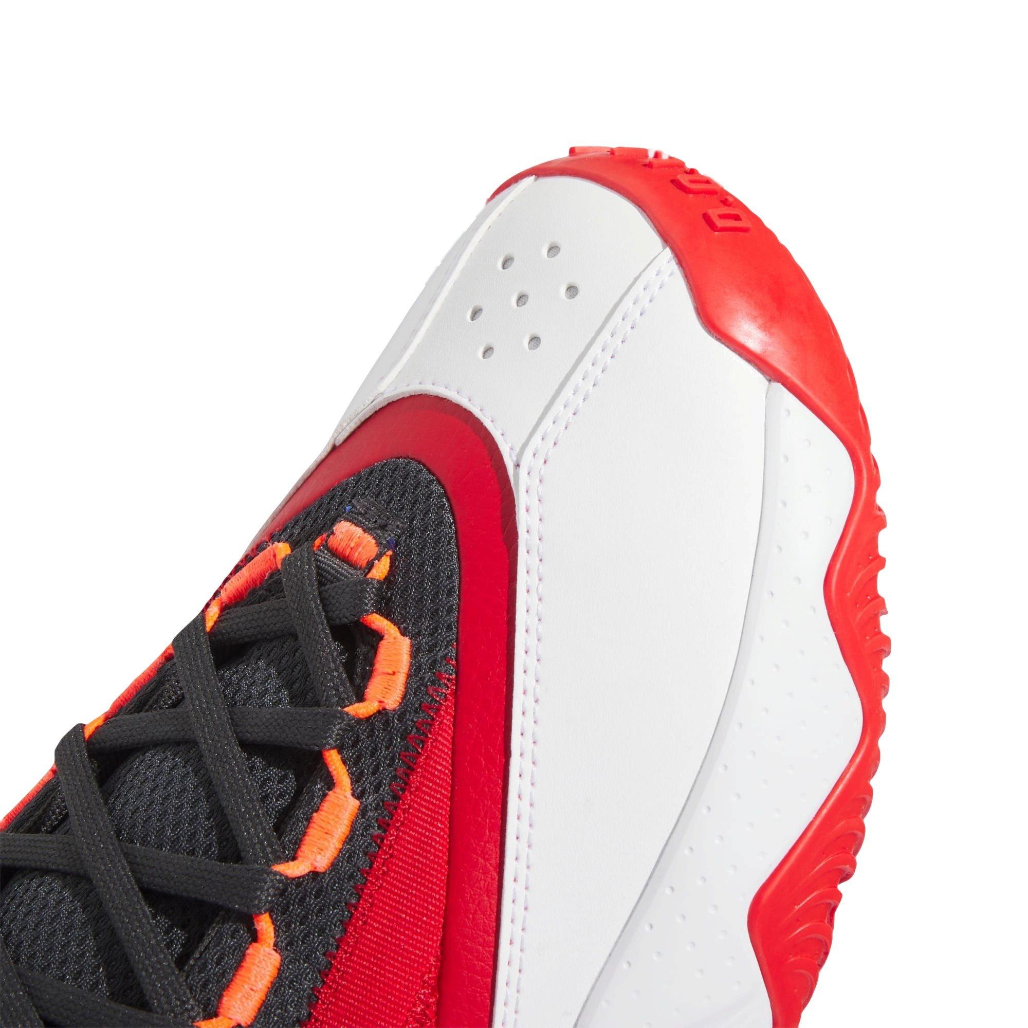 adidas Dame Certified 2.0 "Better Scarlet/Ftwr White/Carbon" Unisex Basketball Shoe - SCARLET/WHITE/CARBON Thumbnail View 5