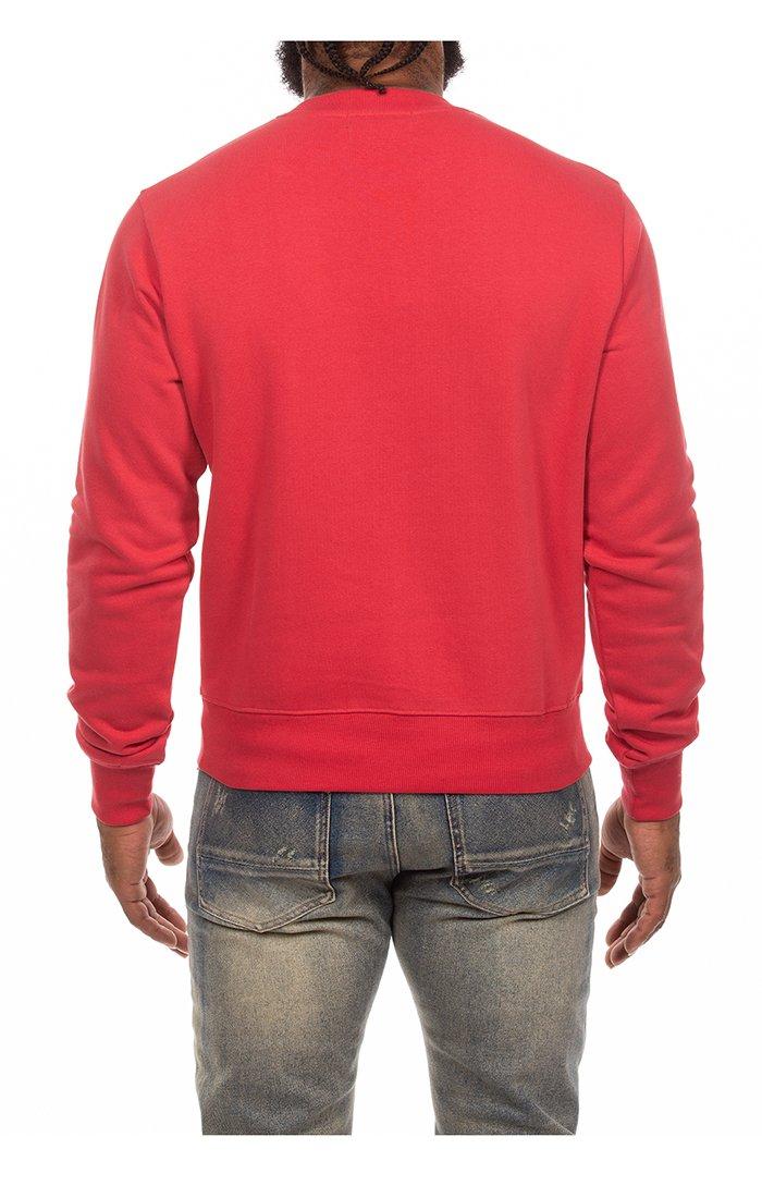AKOO Men's Fox Hound Fleece Sweatshirt - RED Thumbnail View 2