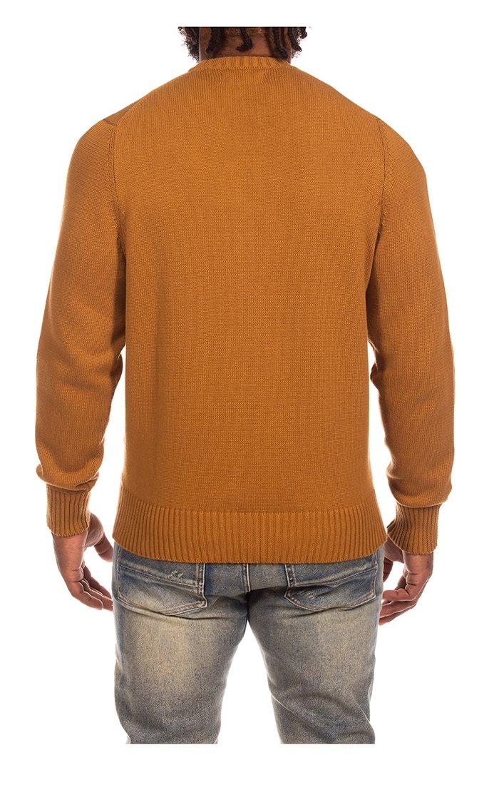 AKOO Men's Fit Check Sweater - WHEAT Thumbnail View 2