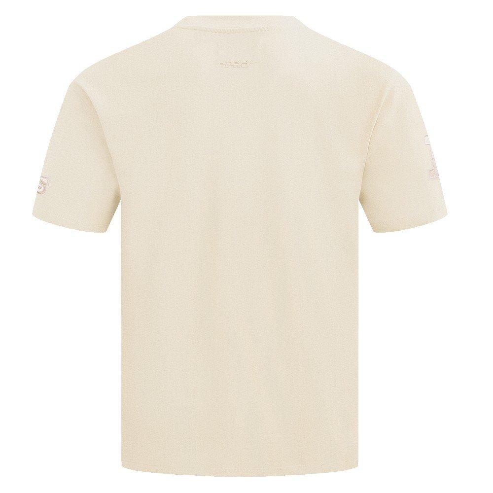 Pro Standard Men's NFL Dallas Cowboys Neutral Cotton Jersey Drop Shoulder Tee - Eggshell - EGGSHELL