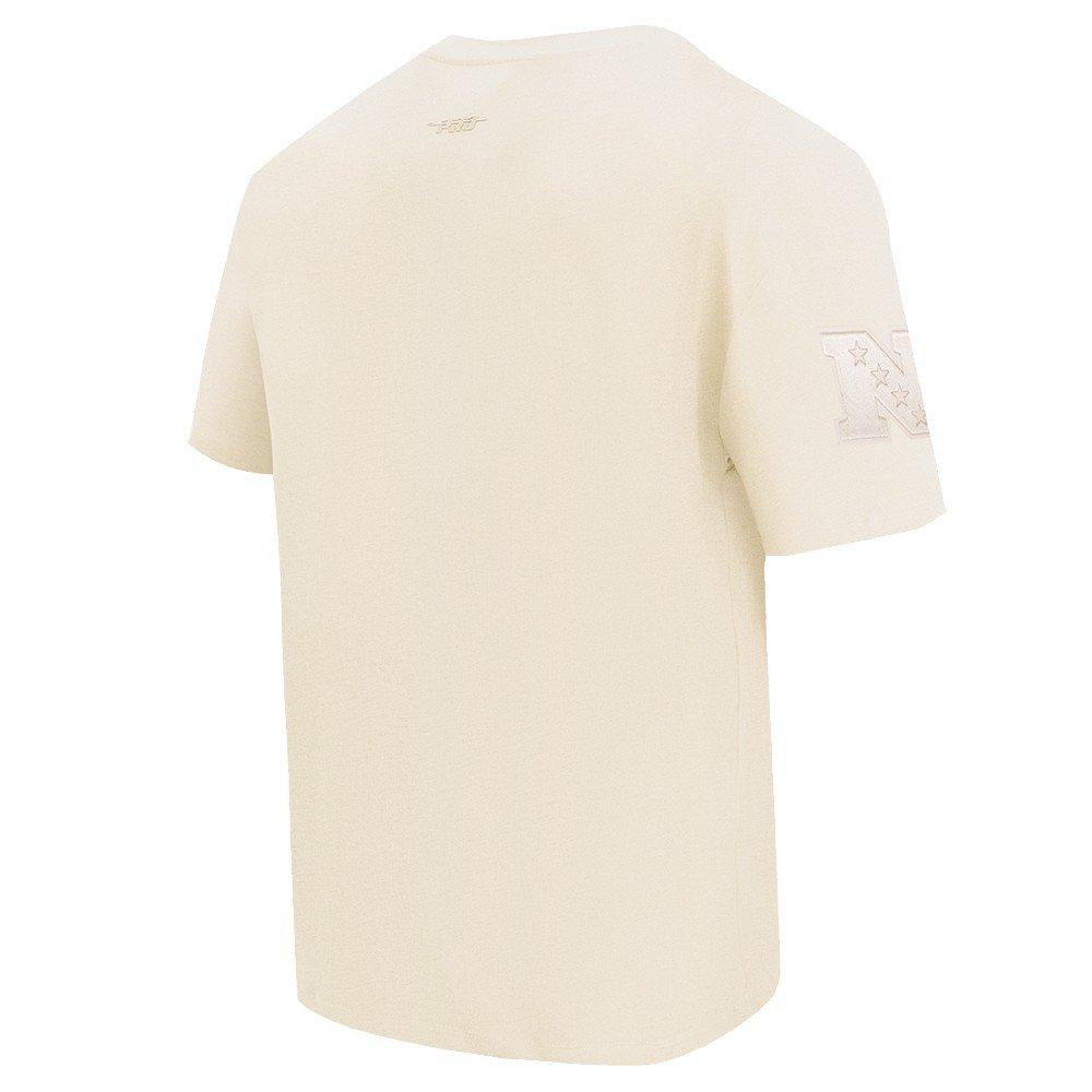 Pro Standard Men's NFL Dallas Cowboys Neutral Cotton Jersey Drop Shoulder Tee - Eggshell - EGGSHELL