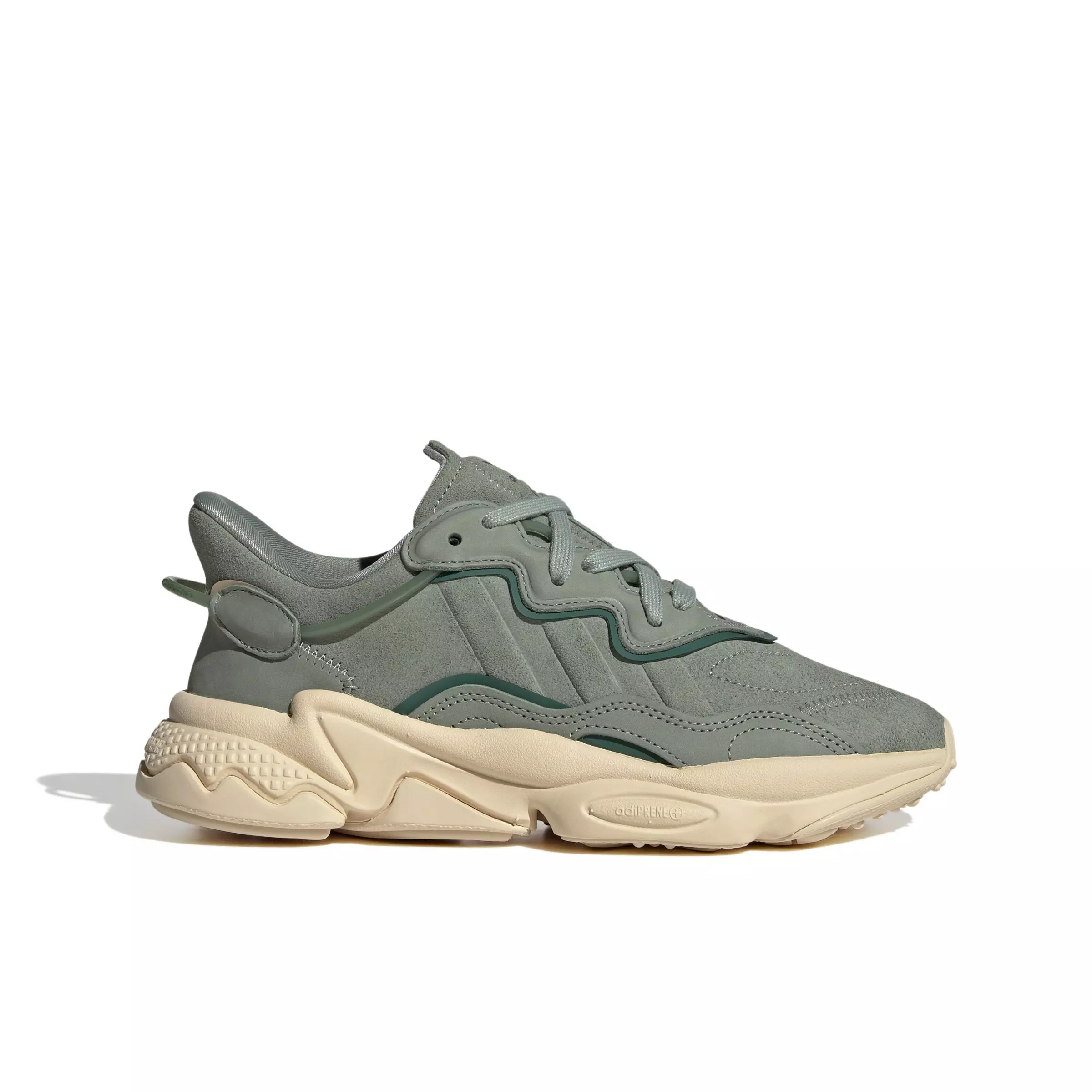 adidas Originals OZWEEGO "Silver Green/Collegiate Green/Sand Strata" Women's Shoe - SILVER/GREEN/SAND