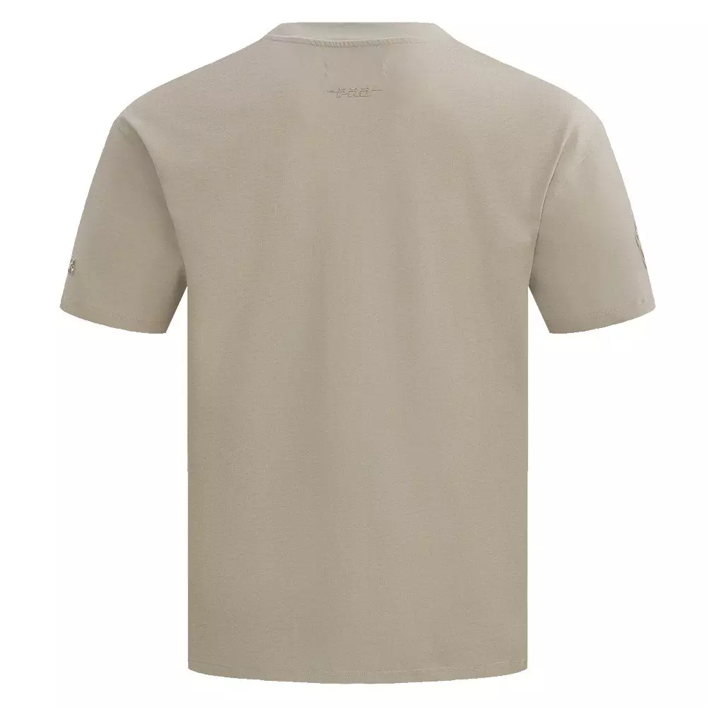 Pro Standard Men's NFL Dallas Cowboys Neutral Drop Shoulder Tee - Taupe - TAUPE