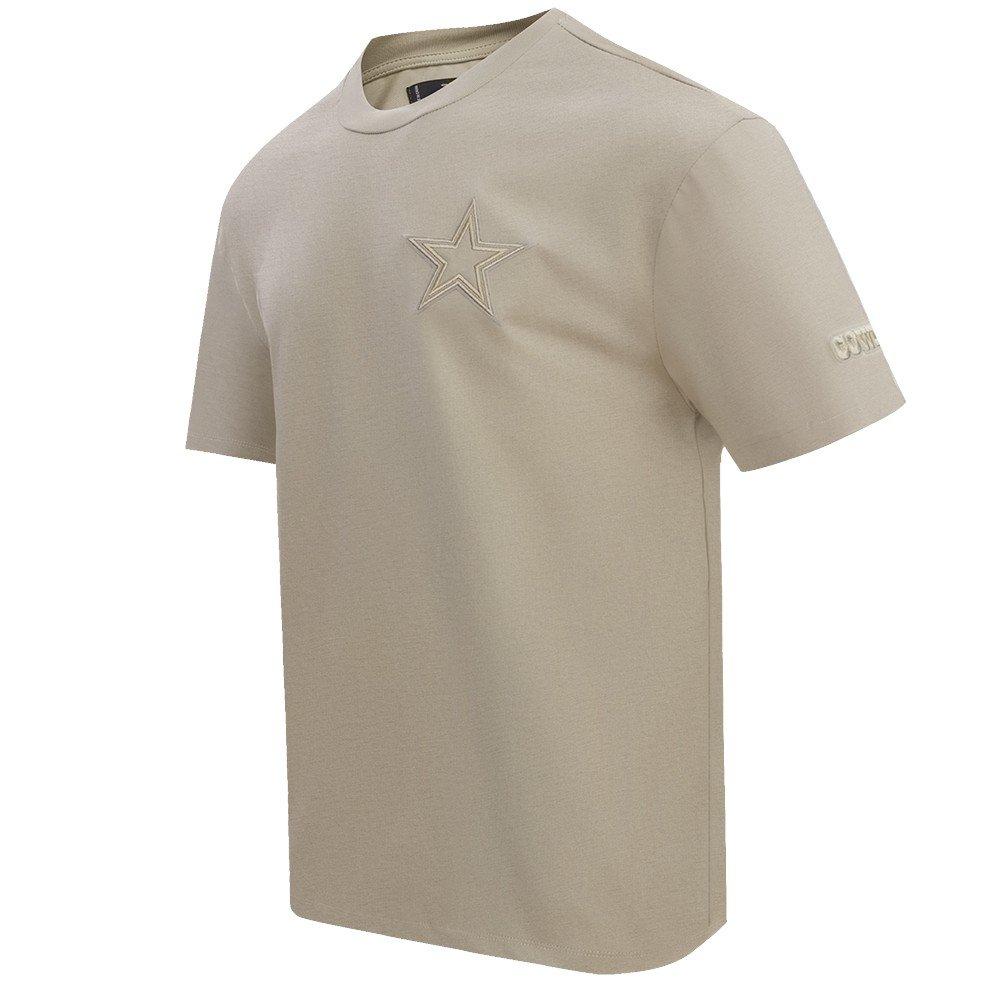 Pro Standard Men's NFL Dallas Cowboys Neutral Drop Shoulder Tee - Taupe - TAUPE