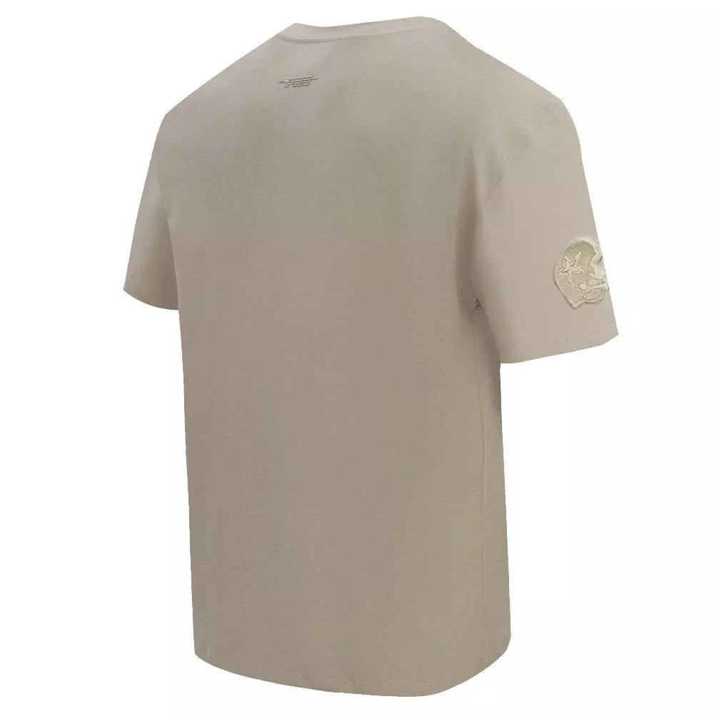 Pro Standard Men's NFL Dallas Cowboys Neutral Drop Shoulder Tee - Taupe - TAUPE