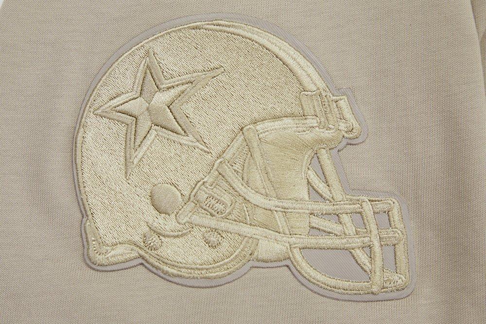 Pro Standard Men's NFL Dallas Cowboys Neutral Drop Shoulder Tee - Taupe - TAUPE