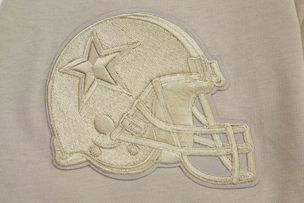Pro Standard Men's NFL Dallas Cowboys Neutral Drop Shoulder Tee - Taupe - TAUPE
