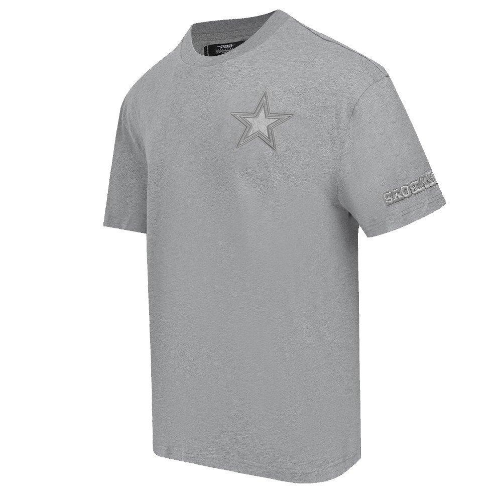 Pro Standard Men's NFL Dallas Cowboys Neutral Drop Shoulder Tee - Dk Grey - DK GREY
