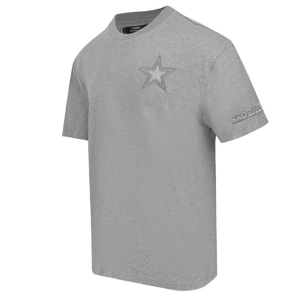 Pro Standard Men's NFL Dallas Cowboys Neutral Drop Shoulder Tee - Dk Grey - DK GREY