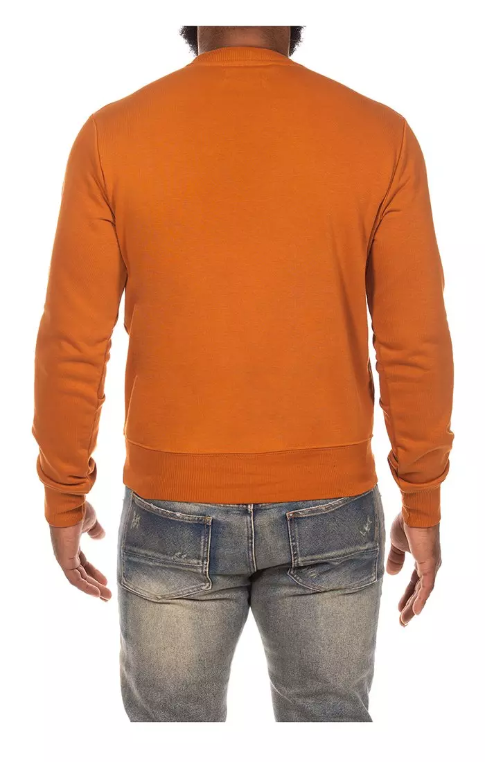 AKOO Men's Tophat Fleece Sweatshirt - BROWN