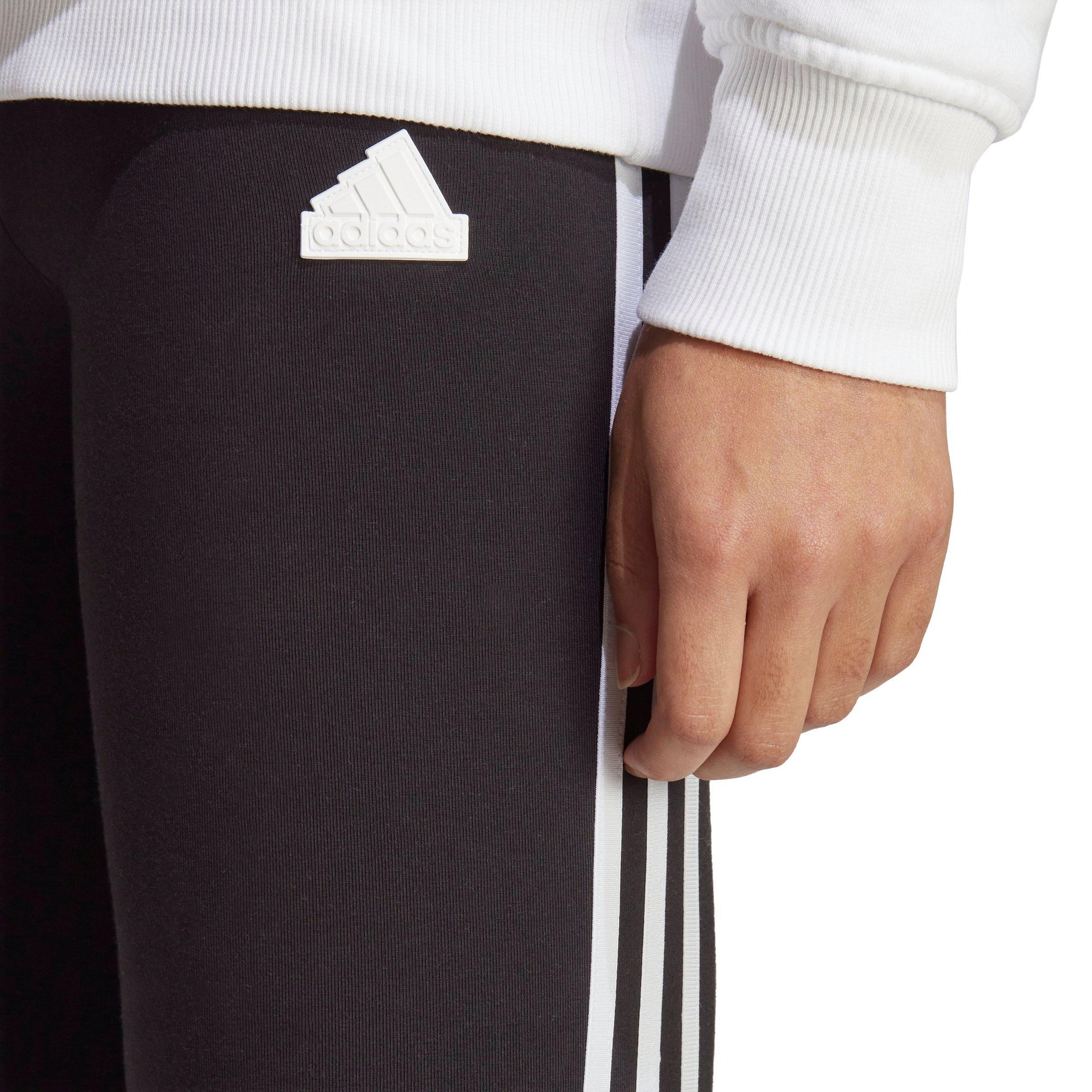 Adidas Future Icons 3-Stripes Leggings In Black