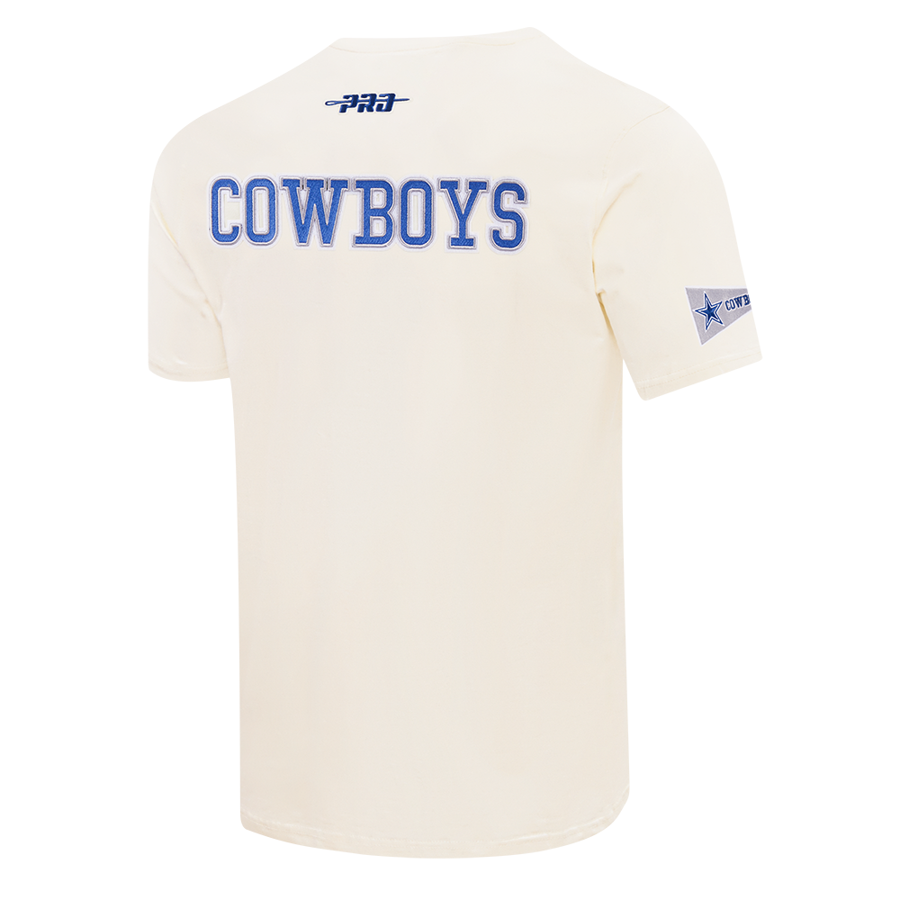 Pro Standard Men's NFL Dallas Cowboys Best of Drop Shoulder Tee - Eggshell - EGGSHELL