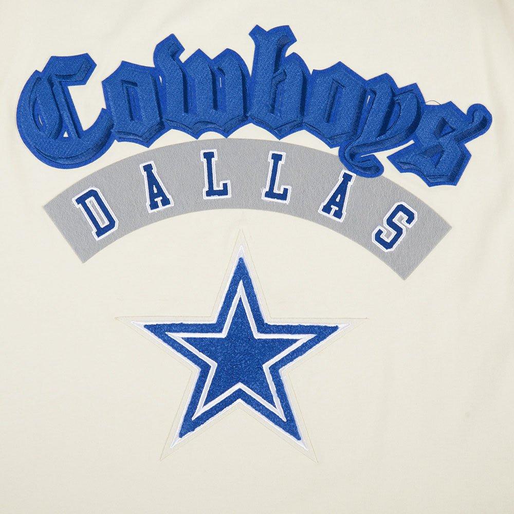 Pro Standard Men's NFL Dallas Cowboys Best of Drop Shoulder Tee - Eggshell - EGGSHELL