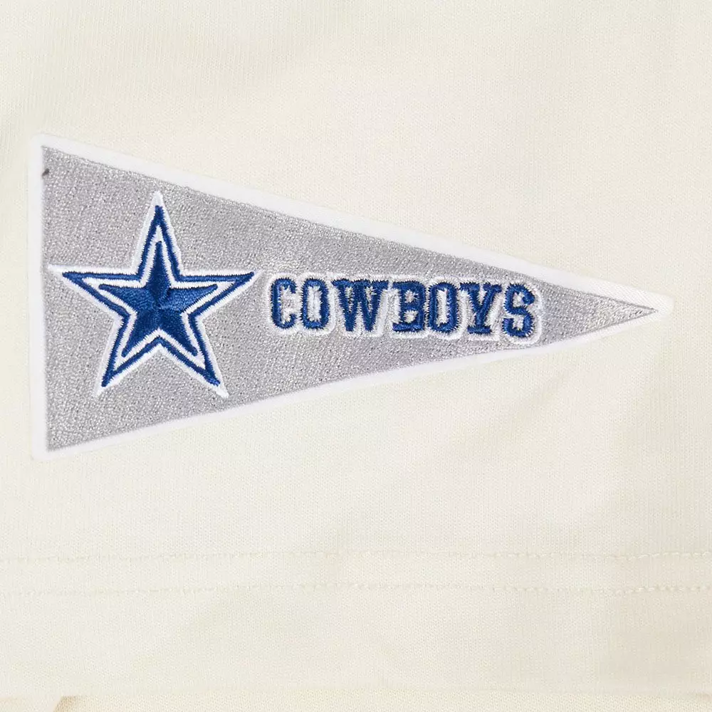 Pro Standard Men's NFL Dallas Cowboys Best of Drop Shoulder Tee - Eggshell - EGGSHELL