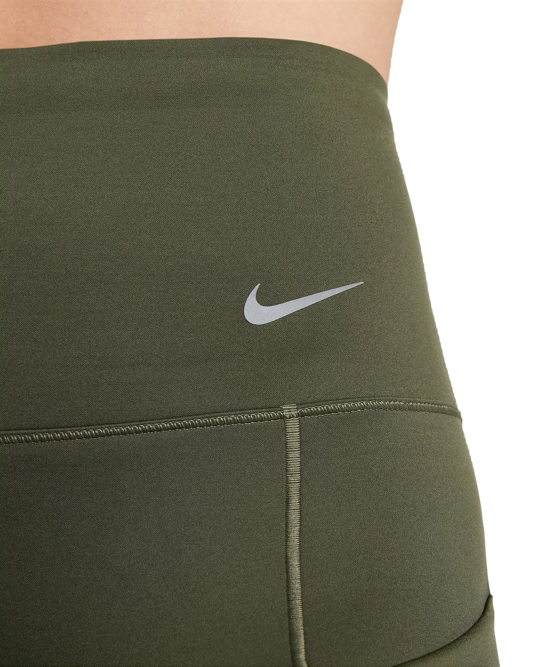Nike Women's Go Firm-Support High-Waisted 7/8 Leggings - GREEN